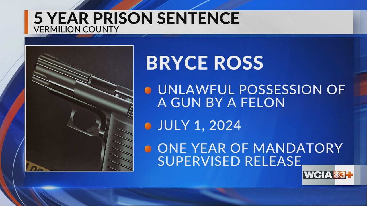 Danville man sentenced to 5 years in prison for illegal gun
