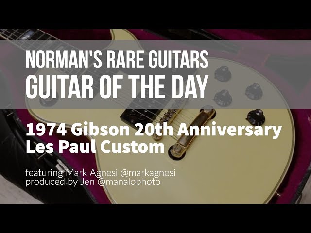 Norman's Rare Guitars - Guitar of the Day: 1974 Gibson 20th