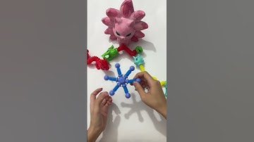 Robots miniPop Sound ASMR Creating satisfying POP #asmrsounds #satisfying #relaxing #creative