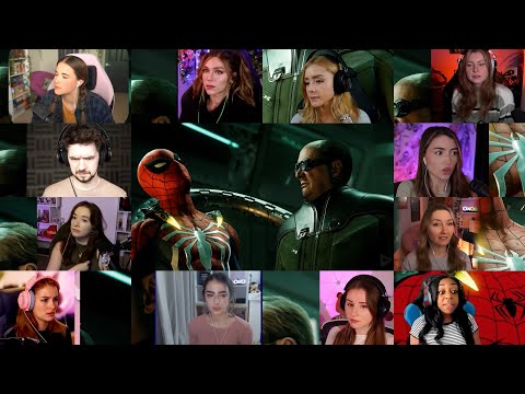 Видео: Spiderman 2018 Cutscenes Reaction Mashup | Doc Ock Nearly Kills Spiderman | Part - 8