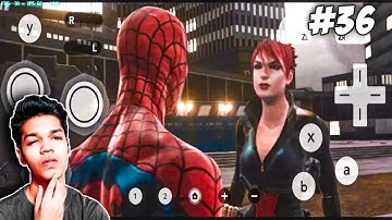 Spiderman Web of Shadows Android Gameplay | part 36 | TheHarshGahalot