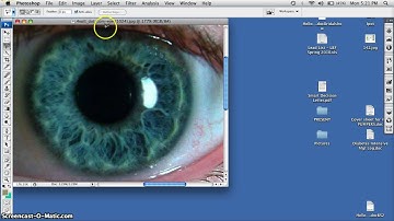 How to change eye color using Photoshop CS3