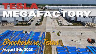 TESLA Brookshire TX Megafactory August 8th 2026