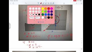complex numbers - locus argument questions
