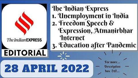 28th April 2022 | Gargi Classes The Indian Express Editorials and Ideas Analysis | By R.K. Lata