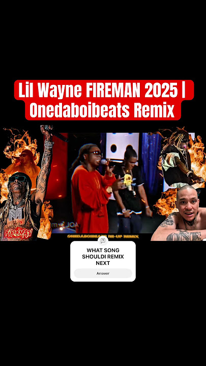Lil Wayne FIREMAN 2025 | Onedaboibeats Remix #lilwayne  #viralsound  #2025song