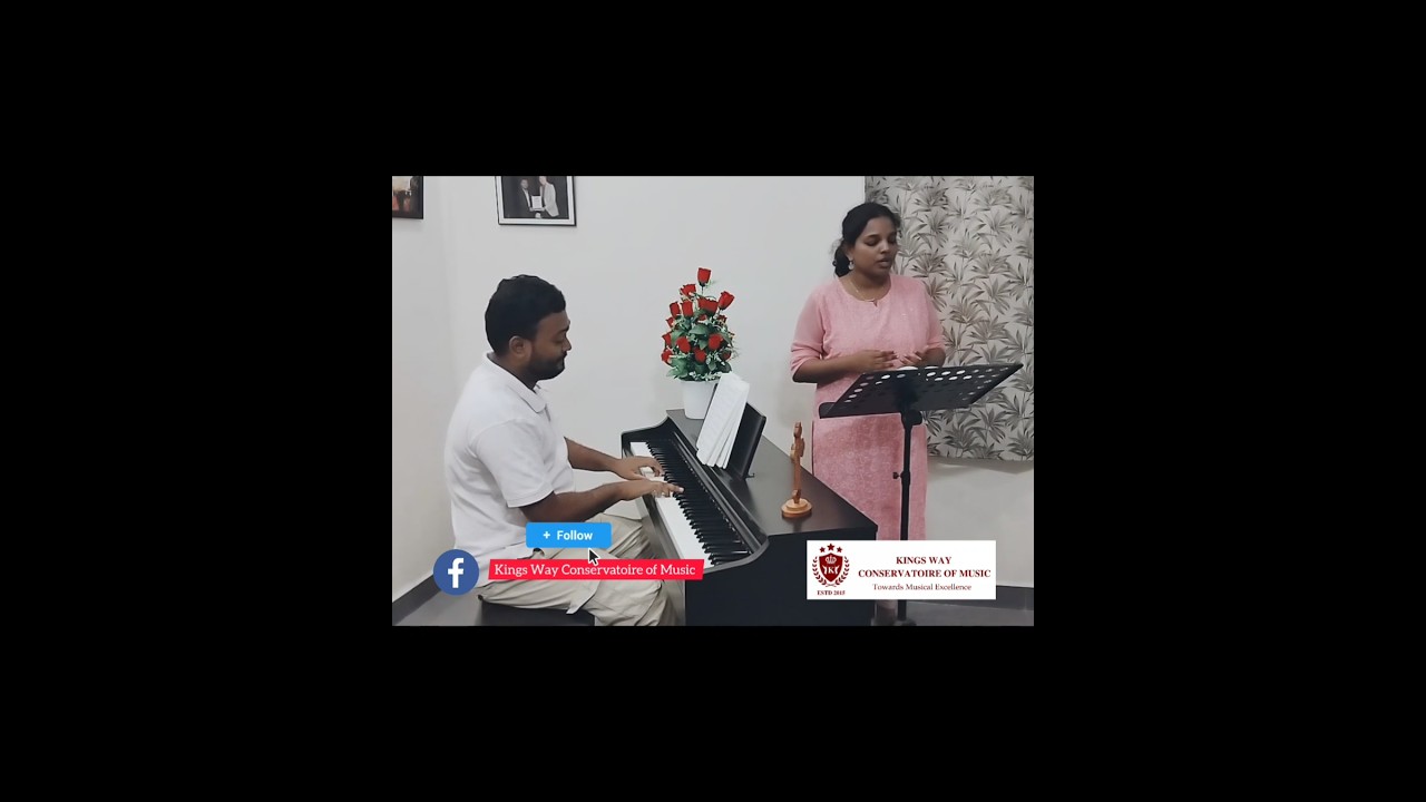 “Dilancy Hannah |First Hymn Singing | Guide Me O Thou Great Jehovah | #classicalmusic #piano #music