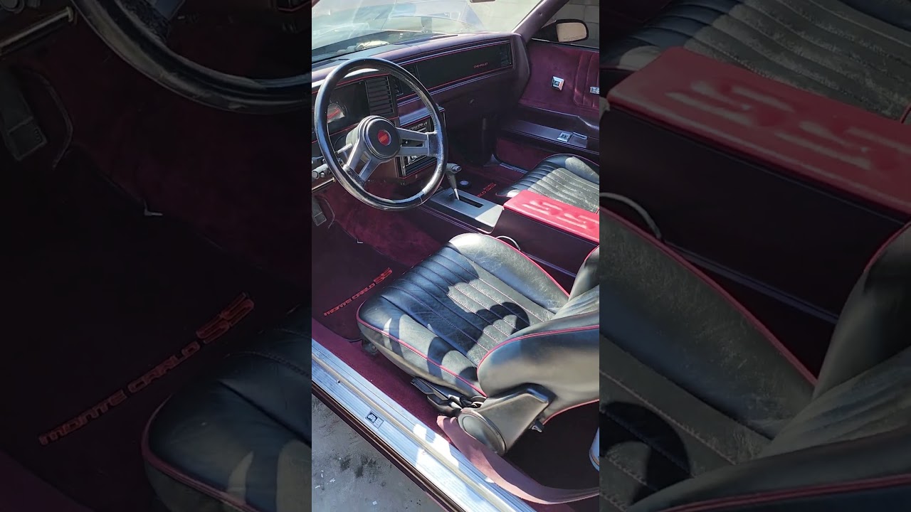 monte carlo leather interior