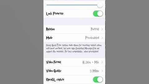 Tweak alert: Display Recorder plus settings
