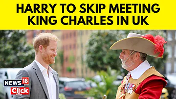 Prince Harry Attends Invictus Games | Prince Harry Returns To UK For Invictus Games | G18V | News18