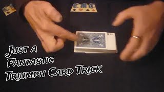 Easy Triumph Card Trick.