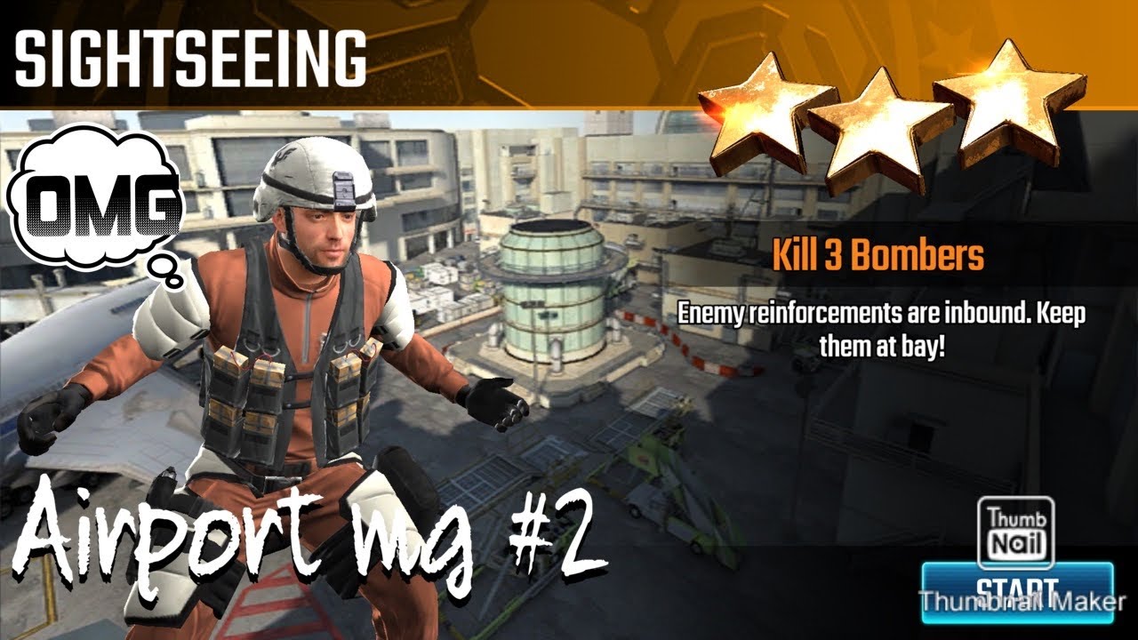 Sightseeing, Sniper strike special ops mission #2- Airport (rifle/zone 10)