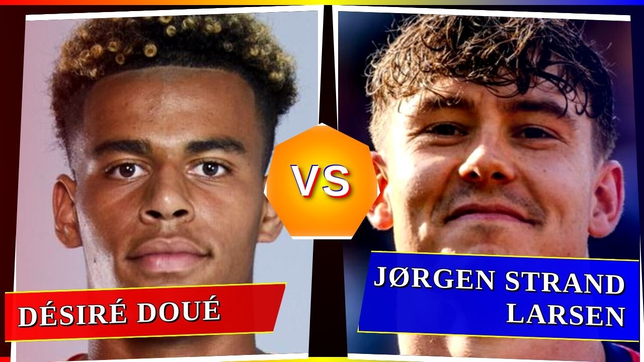 Désiré Doué vs Jørgen Strand Larsen - Who's Better? ⚽
