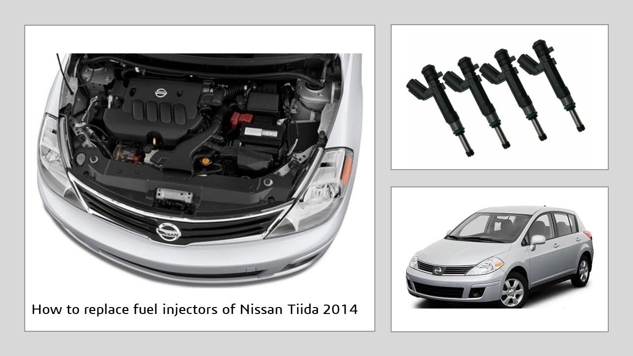 How to replace injectors of Nissan Tiida 2014 YouTube