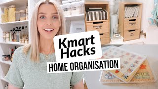 ORGANISATION HACKS/ MustHave Kmart Products for Home Organisation/ Best Home Storage Hacks