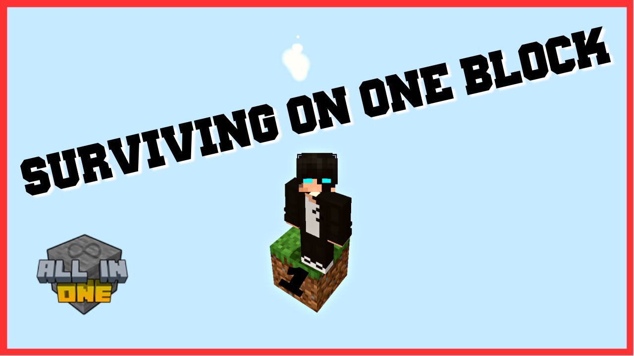 Surviving on one block modded one block lets play episode 1 youtube