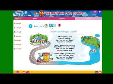 Video Tiếng Anh 5 Tập 2-SHS Unit 16 WHERE'S THE POST... - youtube