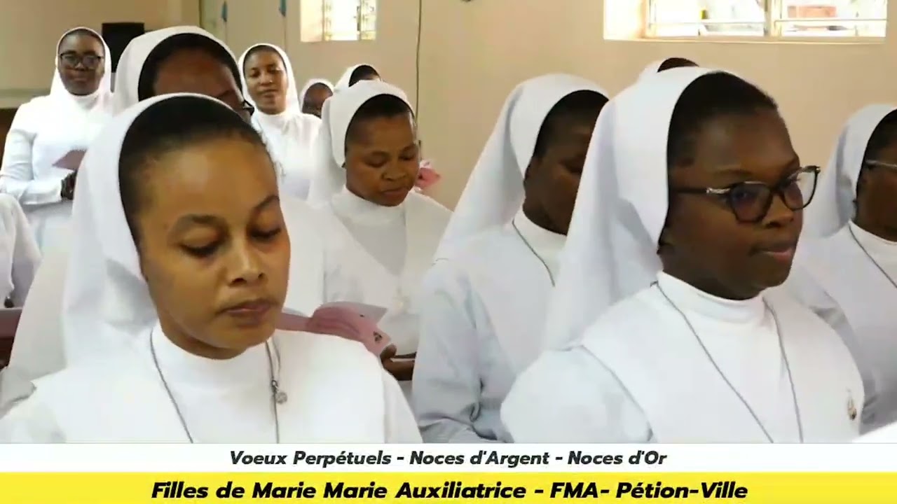 Voeux Perpétuels - Noces d'argent - Noces d'or - Filles de Marie Auxiliatrice - FMA