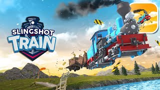Slingshot Train - iOS / Android Gameplay screenshot 2