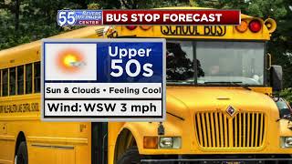 Clouds increasing Monday, temps stay seasonable