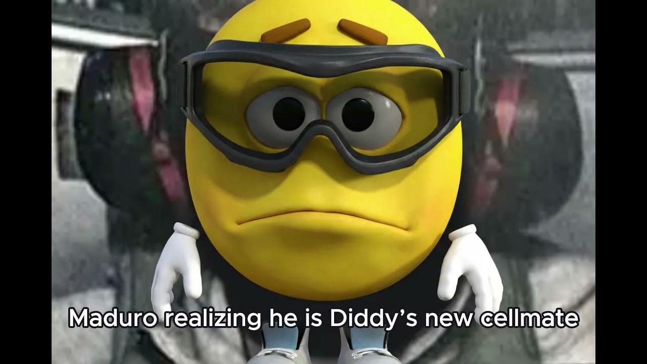 Maduro realizing he is Diddy's new cellmate