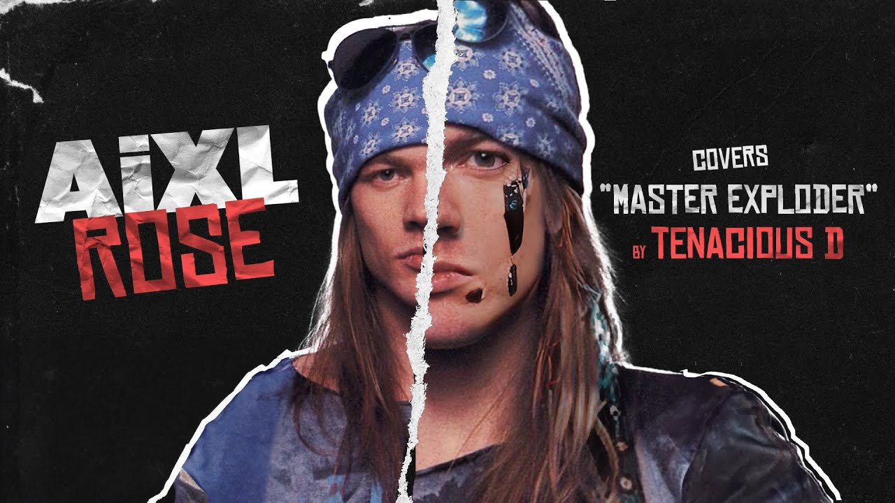 Master Exploder Cover AXL ROSE AI COVERS TENACIOUS D -