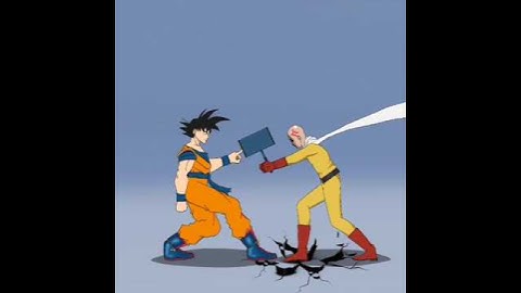 Goku vs Saitama scissor paper and rocks(Part - 5)