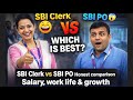 SBI Clerk vs SBI PO 🔥 Honest Comparison | Salary, Work Life Balance & Growth (2026)