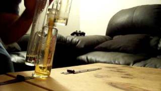 Weed Star Double Bubbler Bong 2.0 with Hi-Si 420 ashcatcher