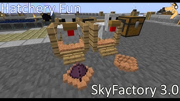SkyFactory 3.0 - Modded Minecraft #15: Chicken Business with the Hatchery Mod