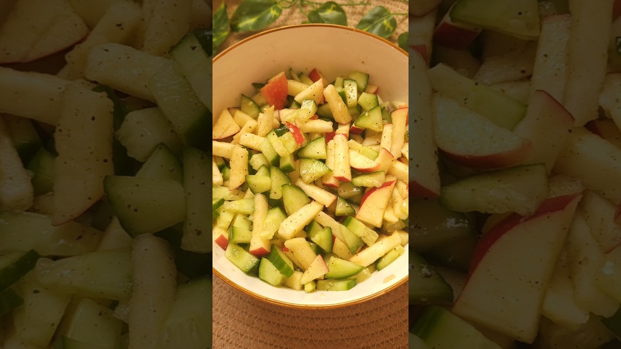 Simple Apple Salad Recipe 🍎🥗 | Quick & Healthy Recipe 