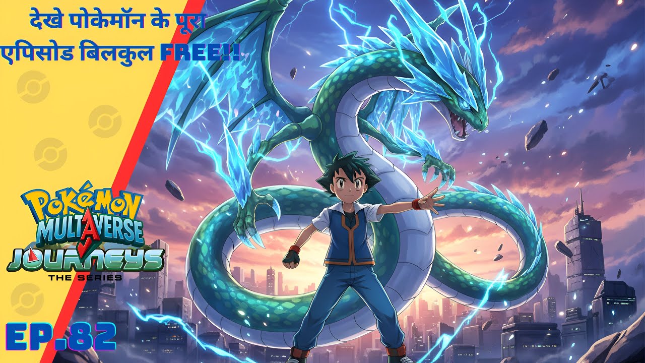 Pokémon Multiverse journeys episode- 82 | Ash Create his new Team to save earth |  Pokémon Hindi