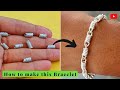 Silver Bracelet Making | Spring Bracelet