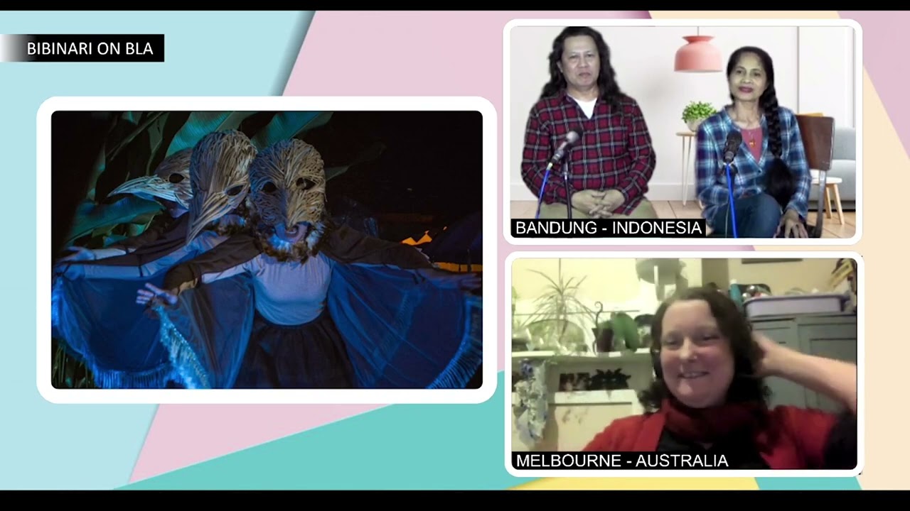 OVERSEAS INTERVIEWS SANDRA FIONA LONG  (MELBOURNE) & RINRIN CANDRARESMI (BANDUNG)