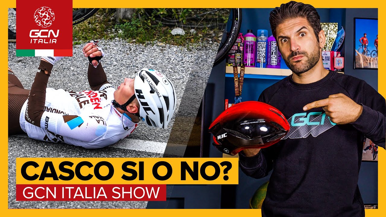 Casco in bici: può davvero salvarci la vita? | GCN Italia Show 148 - YouTube