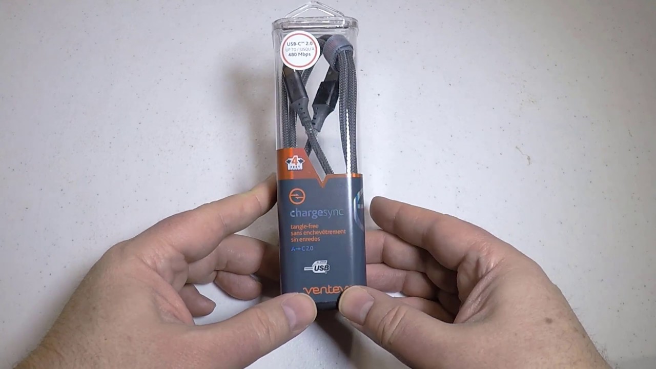 Ventev chargesync alloy type 2.0 cables Unboxing Review
