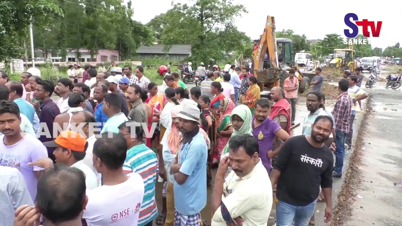 rourkela to ranchi bus Odisha : Traders oppose eviction on Balasore OT road | Sanket Tv