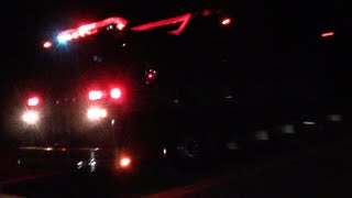 Berkeley Twp Pinewald Fire Company Rescue 2027 Responding 12-29-18