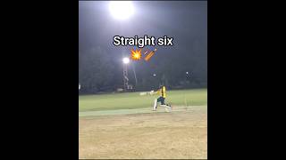 Straight Six💥🏏#shorts #gopro #explore #cricket #cricketlover #viral #sk