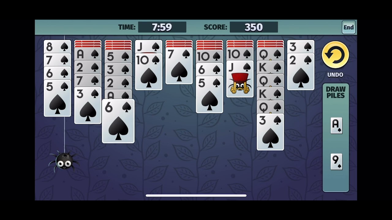 The Pandemic Joy of Spider Solitaire