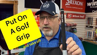 How To Put On A Golf Grip 2020