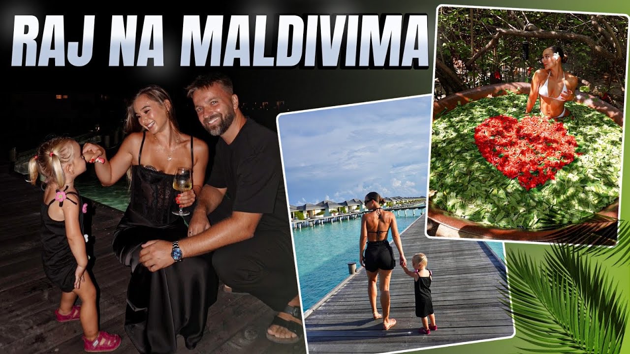 Raj na Maldivima: Porodične avanture, romantična večera i SPA iz snova!🌹🌺