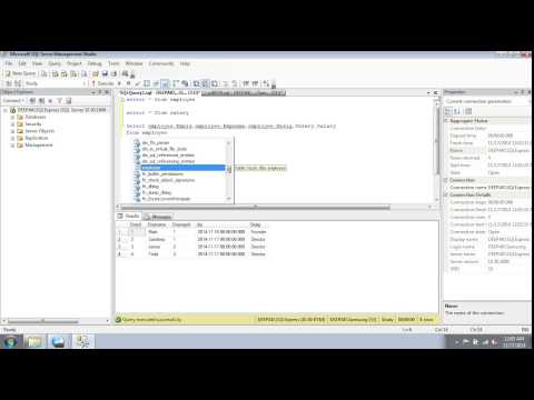How to Create View in MS SQL Server?