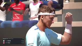🔴Live: Lorenzo Musetti Vs Casper Ruud - Rome 2026 - Pre Quarter Final - Official game ATP