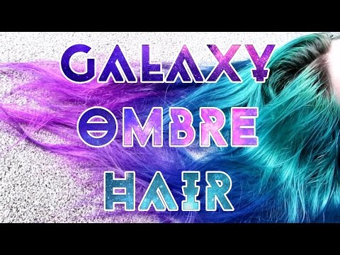 Blue Purple Pink Ombre Hair Youtube