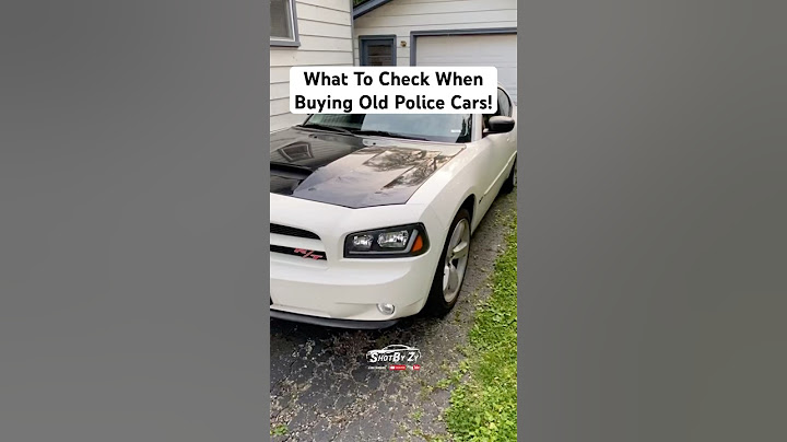 What To Check When Buying An Old Dodge Charger Pursuit!