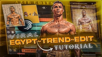 Egypt trend edit tutorial on alight motion #trend #edit