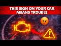 This Sign on Your Car Means Trouble