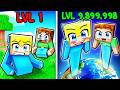 Minecraft, aber meine Beine WACHSEN jede Sekunde!