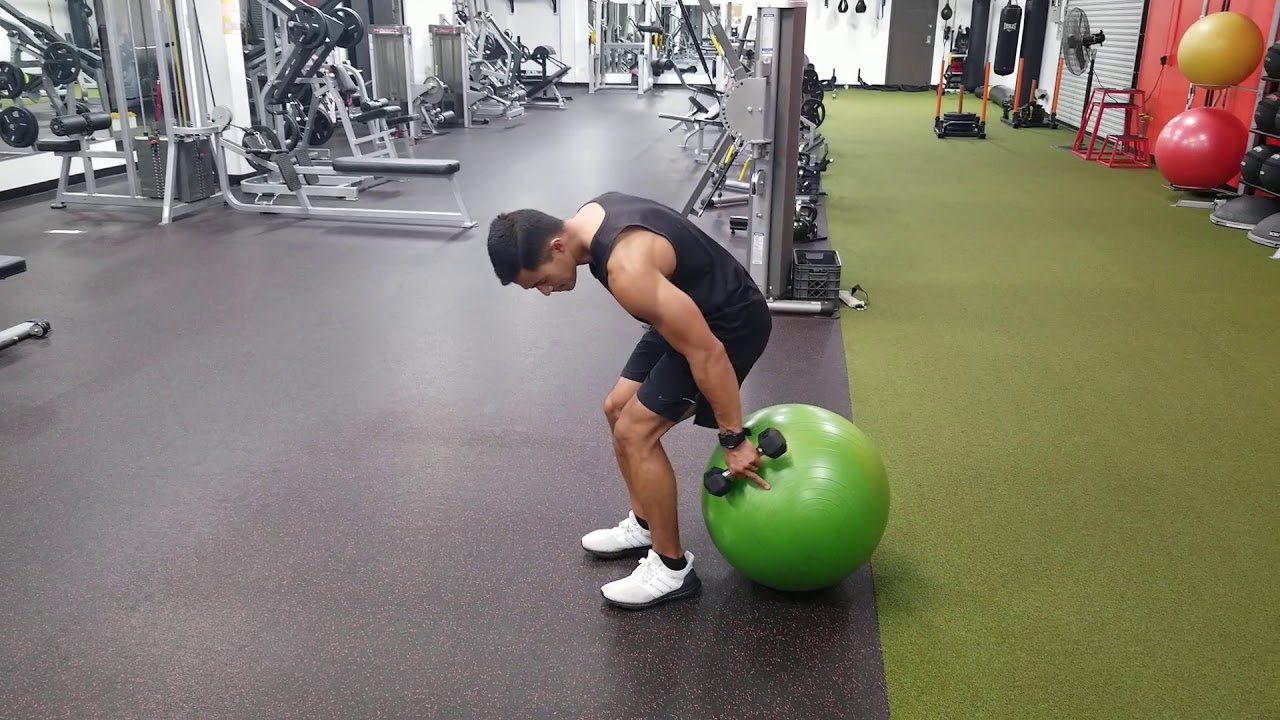 Swiss Ball Lateral Raises YouTube